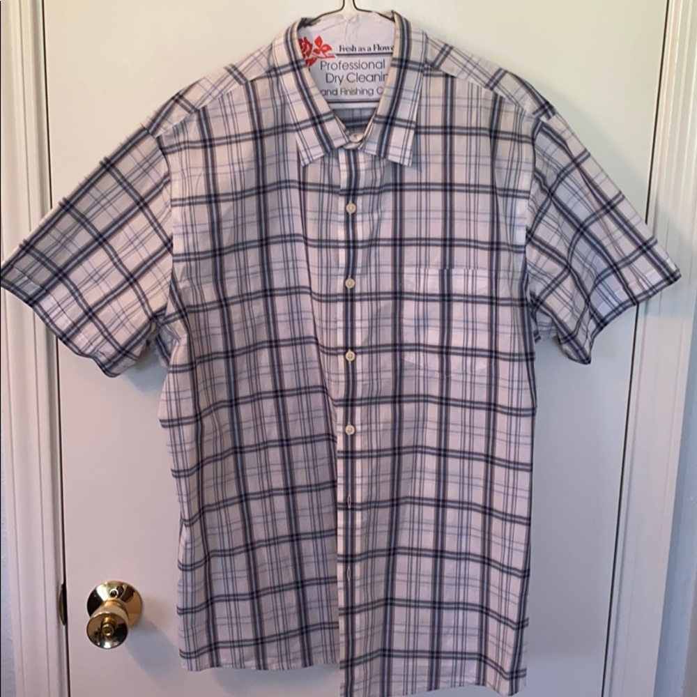 Van Heusen Casual Button Up Short Sleeve Shirt